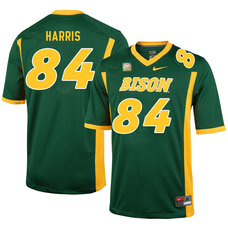 Men #84 Chris Harris North Dakota State Bison College Football Jerseys Sale-Green